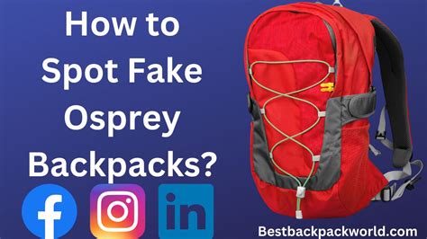 how to tell a fake osprey bag|osprey pack reddit.